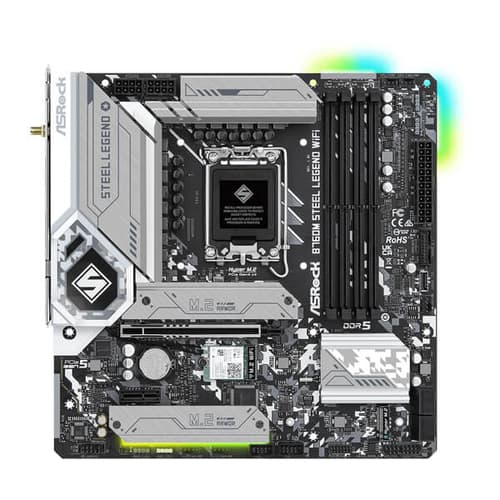 ASRock B760M Steel Legend WIFI M-ATX Motherboard