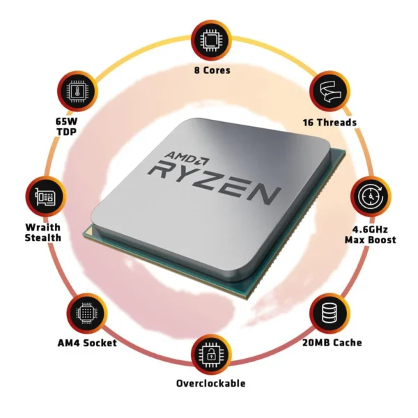 AMD Ryzen 7 5700G Processor with Radeon Graphics