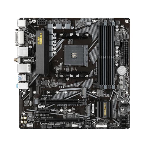 Gigabyte B550M DS3H AC (Wi-Fi) M-ATX Motherboard