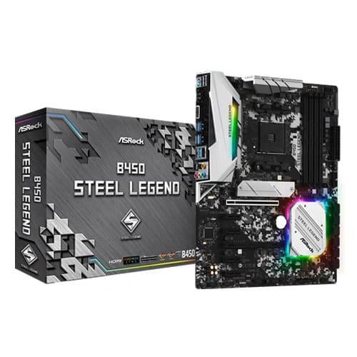 ASRock B450 Steel Legend ATX Motherboard