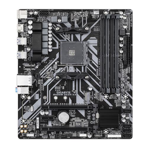 Gigabyte B450M DS3H V3 DDR4 M-ATX Motherboard