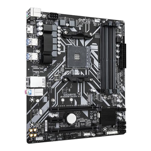 Gigabyte B450M DS3H V3 DDR4 M-ATX Motherboard