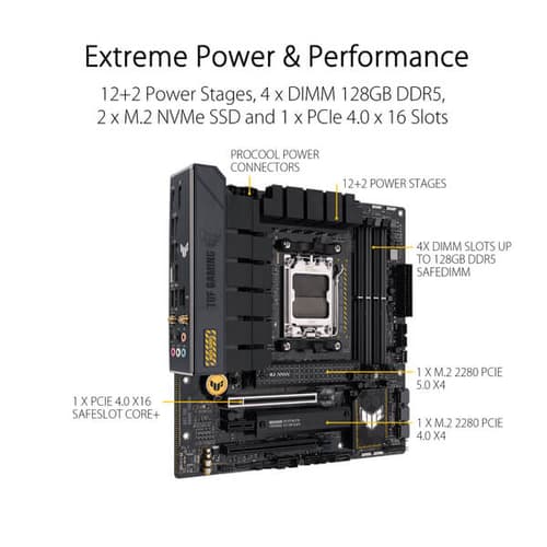 Asus TUF Gaming B650M-Plus WIFI M-ATX Motherboard