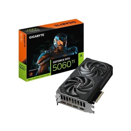 Gigabyte RTX 5060 Ti Windforce OC 8GB GDDR7 Graphics Card