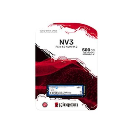 Kingston NV3 500GB NVMe Gen4 SSD