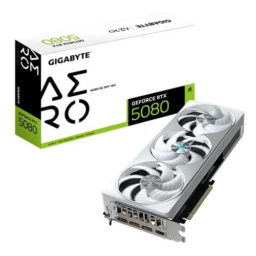 Gigabyte RTX 5080 Aero OC SFF 16GB GDDR7 Graphics Card