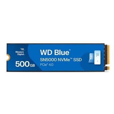 WD Blue SN5000 NVMe Gen4 500GB SSD