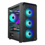 Shadow Nexus Casual Gaming ACG1 | AMD Ryzen 5 5600X | RTX 4060 8GB | 16GB DDR4 RAM | 500GB NVMe SSD | Pre Build for Video Editing, Gaming Use