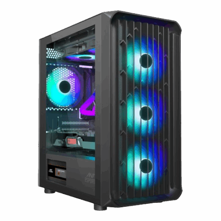 Shadow Nexus Casual Gaming ACG1 | AMD Ryzen 5 5600X | RTX 4060 8GB | 16GB DDR4 RAM | 500GB NVMe SSD | Pre Build for Video Editing, Gaming Use