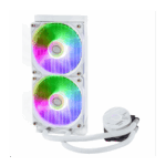 Cooler Master MasterLiquid 240L Core ARGB 240mm CPU Liquid Cooler (White)