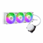 Cooler Master MasterLiquid 360L Core ARGB 360mm CPU Liquid Cooler (White)