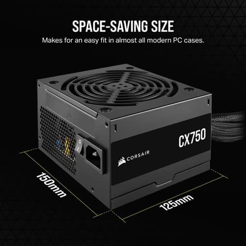 Corsair CX750 80 Plus Bronze SMPS